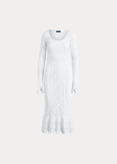 Vestido Polo Ralph Lauren Crocheted Algodão Mulher 72041-MPTA